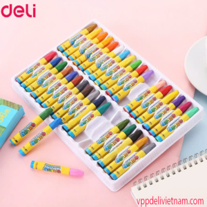 Bút Sáp Dầu Deli 6964 – Hộp 36 Màu