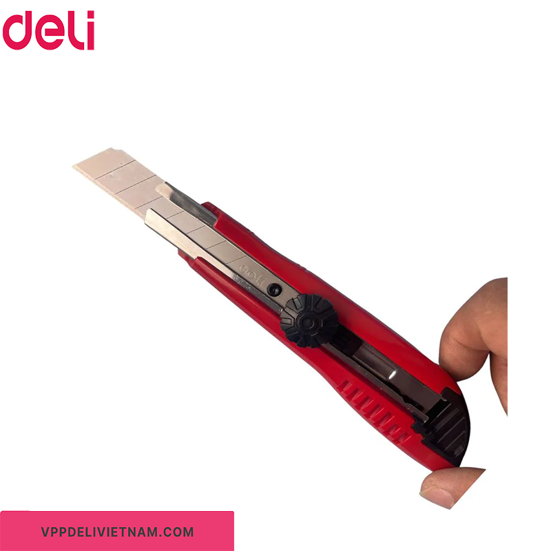 Dao rọc giấy 18mm Deli DW10040 - Ảnh 3