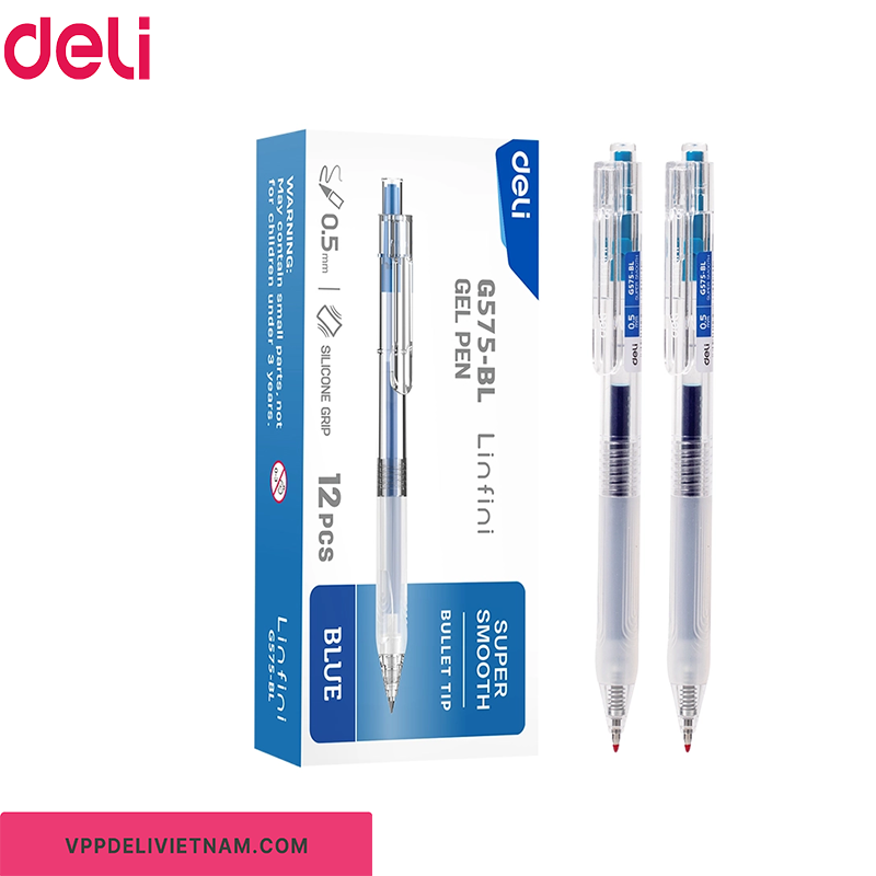 Bút Gel Deli A575 – Viết Siêu Trơn - Ảnh 2