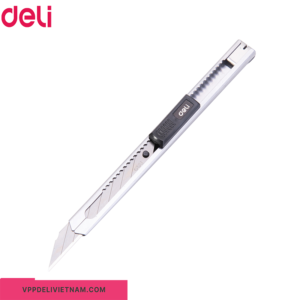 Dao rọc giấy Deli E2034 – Dao trổ inox 30 độ