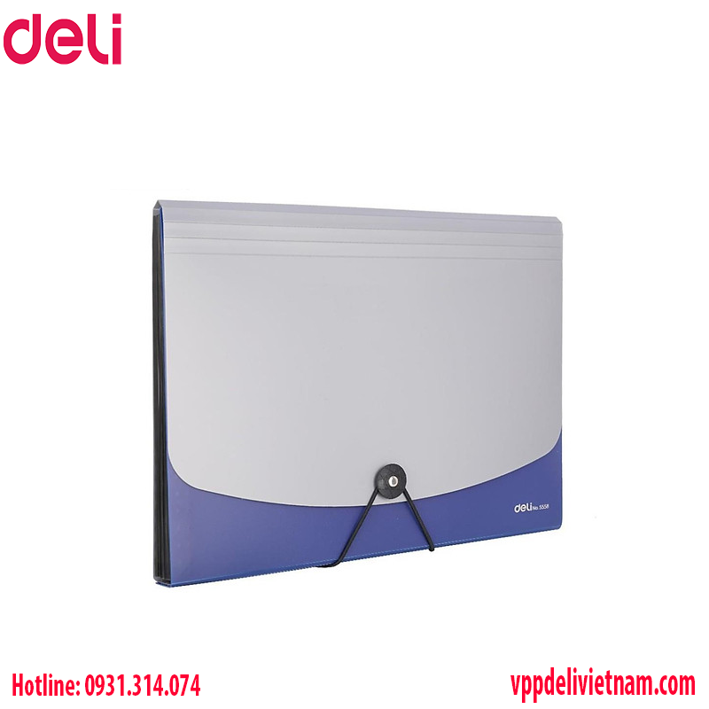 Cặp tài liệu Deli E5558 – Cặp hồ sơ 12 ngăn - Ảnh 5
