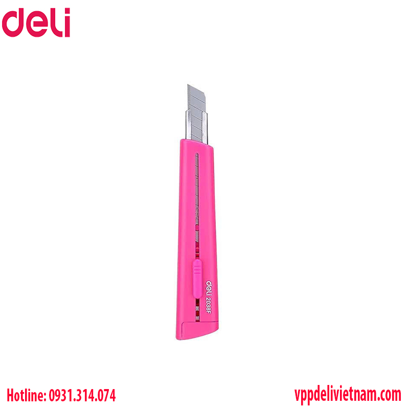 Dao rọc giấy nhỏ Deli E2038 – Lưỡi dao 9mm - Ảnh 4