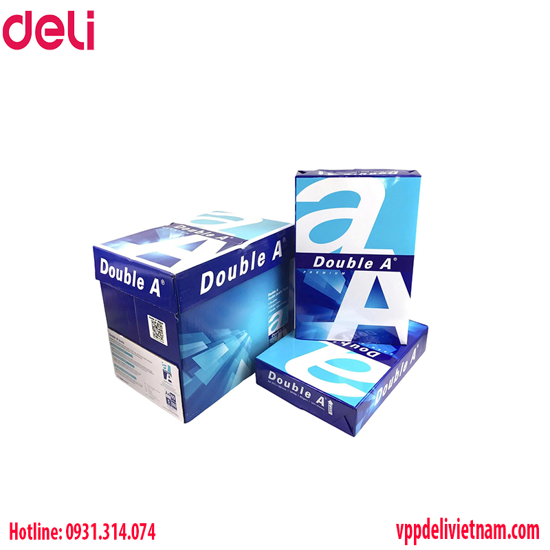 Giấy in Double A A4 80gsm – 500 tờ