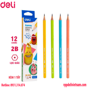 Bút chì Deli EC013-2B Larva