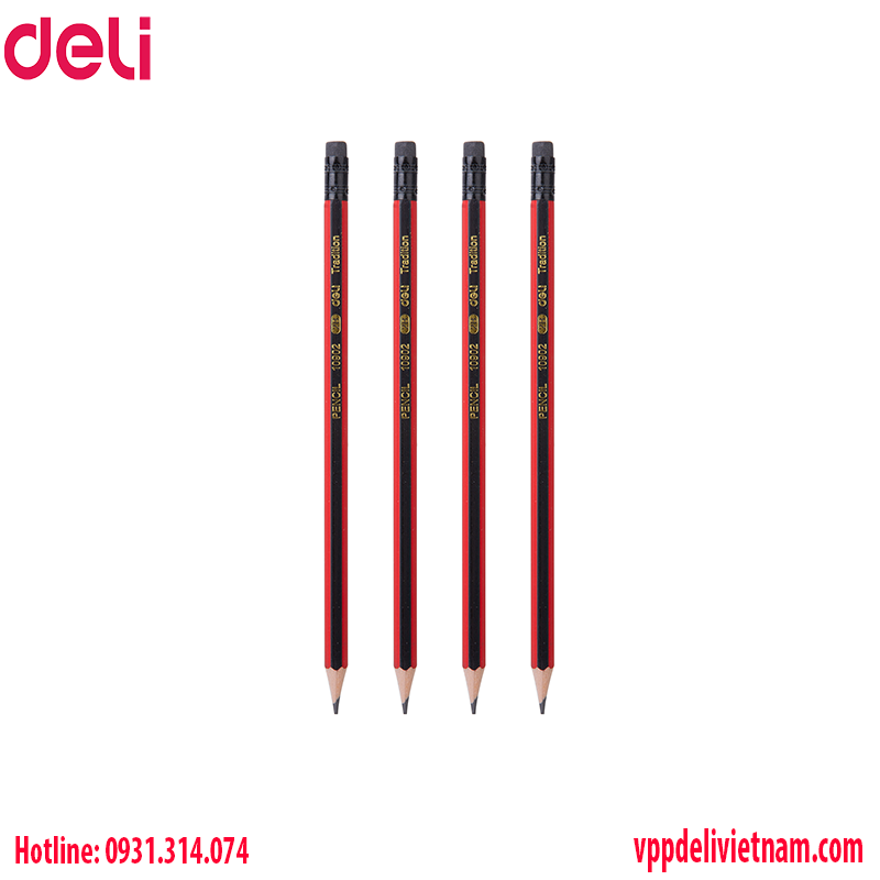 Bút chì lục giác Deli E10902_2B - Ảnh 3