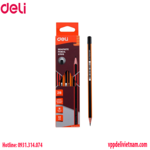 Bút Chì Deli E37015_2B - Không gôm