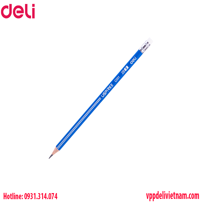 Bút chì Deli EC001-2B - Ảnh 2
