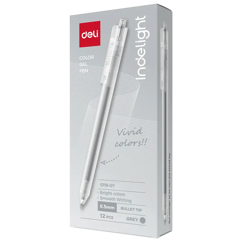 Bút Gel Deli EG118 – 0.5mm Nhiều Màu - Ảnh 6