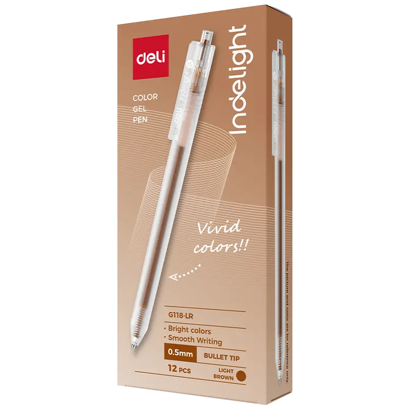 Bút Gel Deli EG118 – 0.5mm Nhiều Màu - Ảnh 11