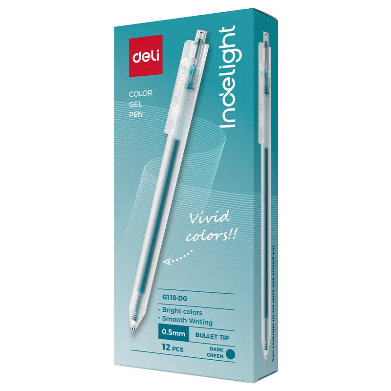 Bút Gel Deli EG118 – 0.5mm Nhiều Màu - Ảnh 16