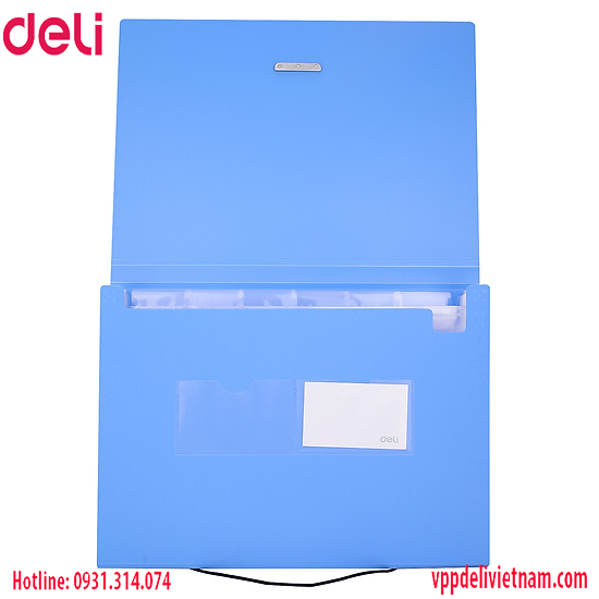 Cặp tài liệu Deli W5554 - 7 ngăn - Ảnh 3