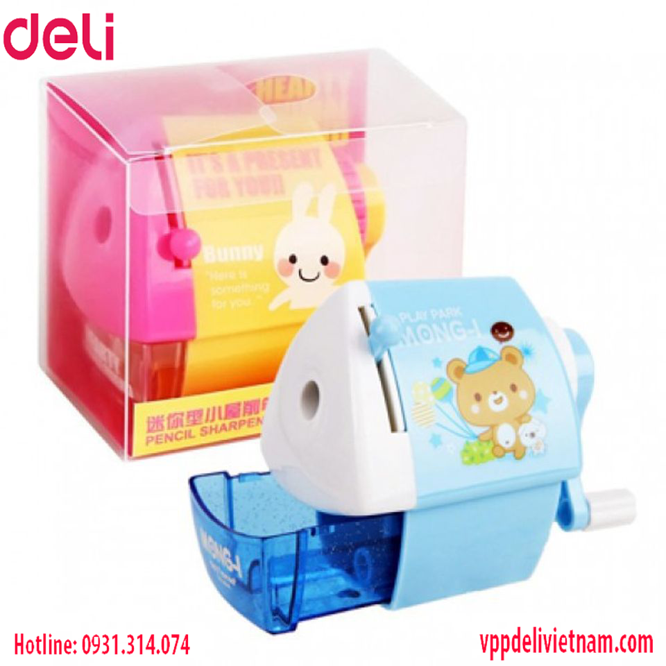 Gọt chì quay tay Deli E0644 – Hình căn nhà nhỏ - Ảnh 3