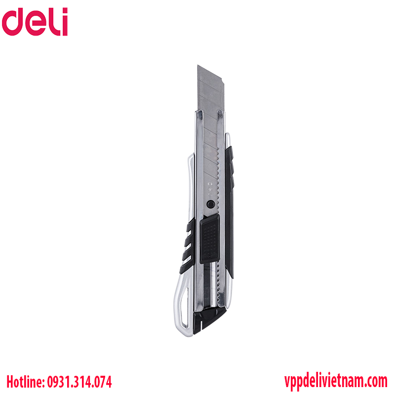 Dao rọc giấy lớn Deli E2057 lưỡi dao 18mm – Thân thép
