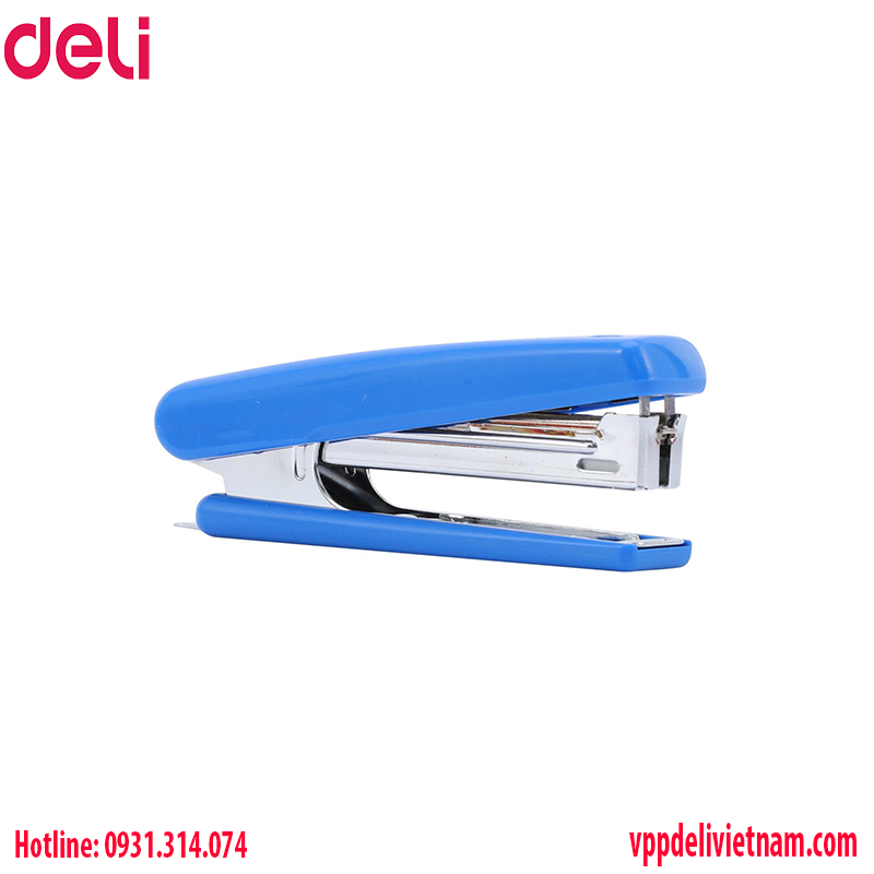 Máy bấm kim số 10 Deli E0221- 15 tờ - Ảnh 2