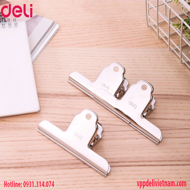 Kẹp inox Deli 9533 – 76mm - Ảnh 3