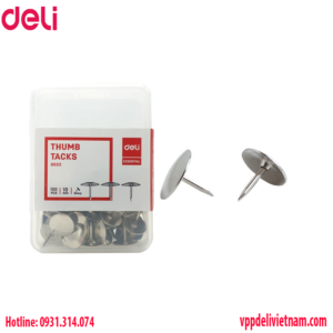 Dinh dù mũ inox Deli E0022