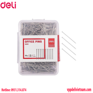 Đinh inox cài đầu nhọn Deli E0023 - 24mm