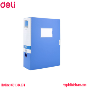 Bìa hộp 15cm Deli W31118 – Màu xanh