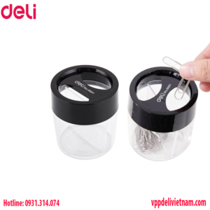 Hộp đựng ghim Deli E9881 - có từ