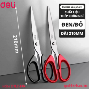 Kéo văn phòng Deli 6010-210mm