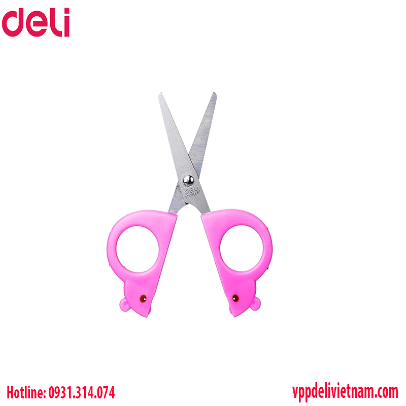 Kéo học sinh Deli E6032 – 128mm - Ảnh 2