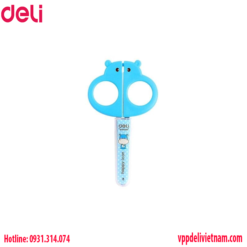 Kéo học sinh Deli E6032 – 128mm - Ảnh 3