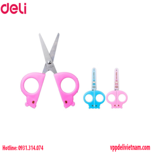 Kéo học sinh Deli E6032 – 128mm