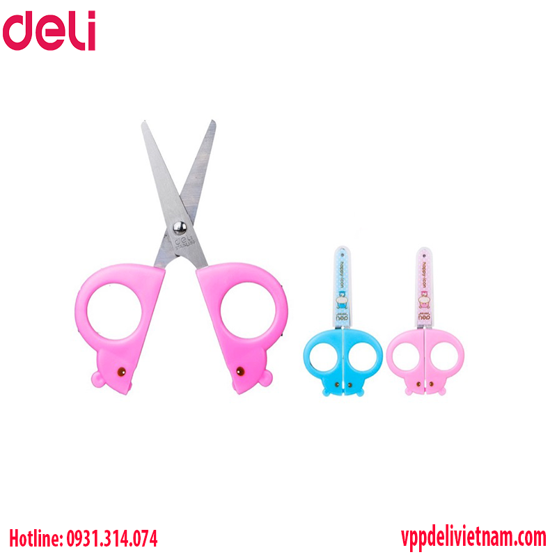 Kéo học sinh Deli E6032 – 128mm