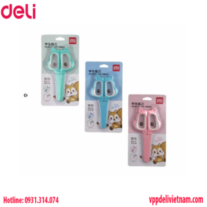 Kéo học sinh Deli E6061 - Nhiều màu
