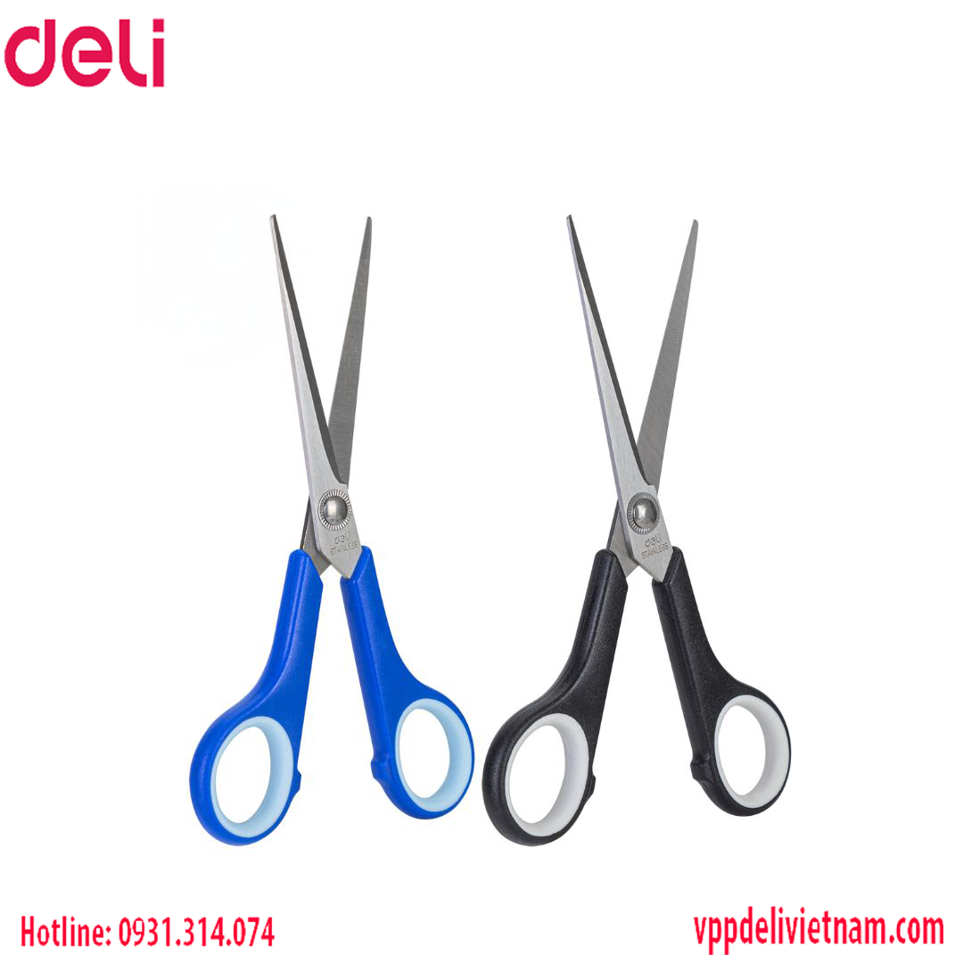 Kéo văn phòng trung Deli 6003 - 175mm - Ảnh 2