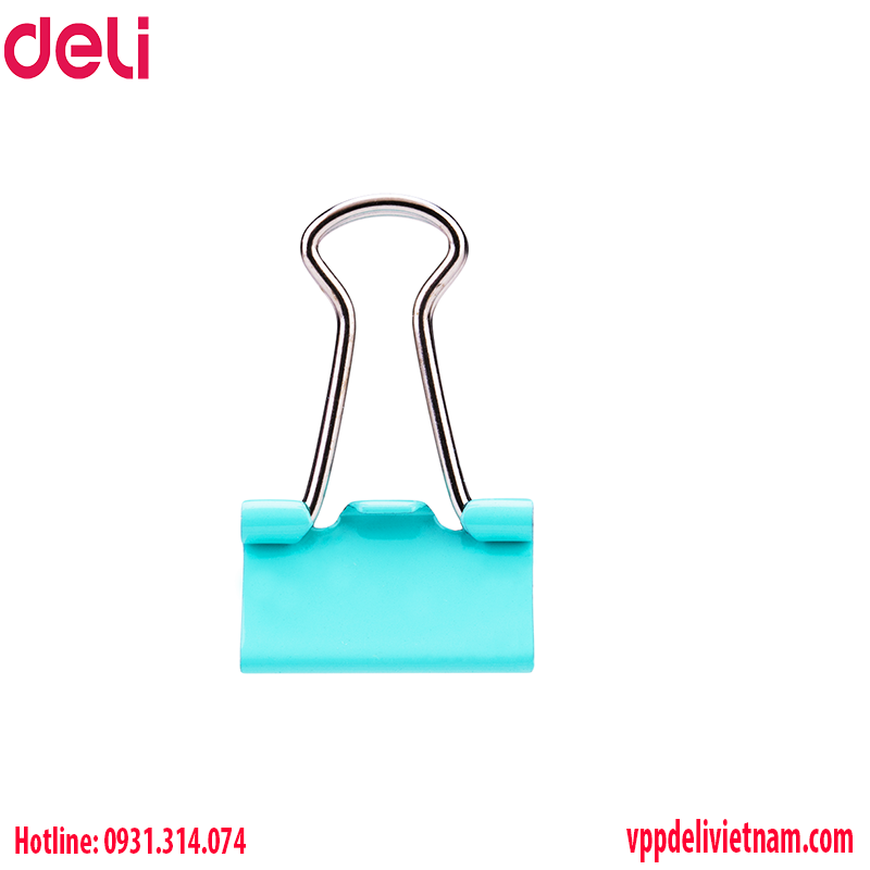 Kẹp bướm màu Deli E8552A – 41mm - Ảnh 5