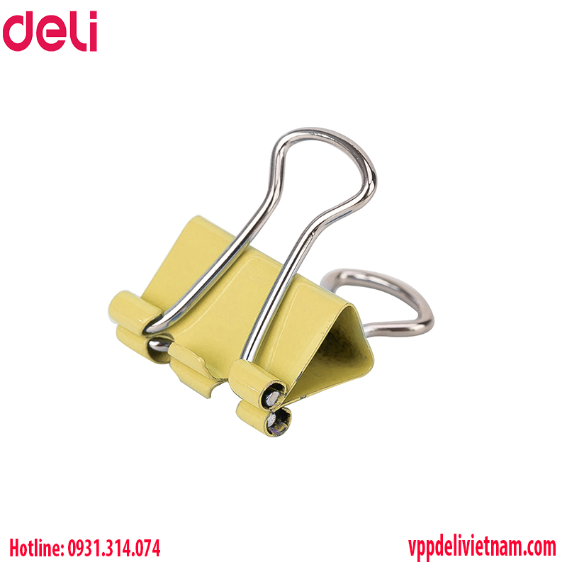 Kẹp bướm màu Deli E8552A – 41mm - Ảnh 3