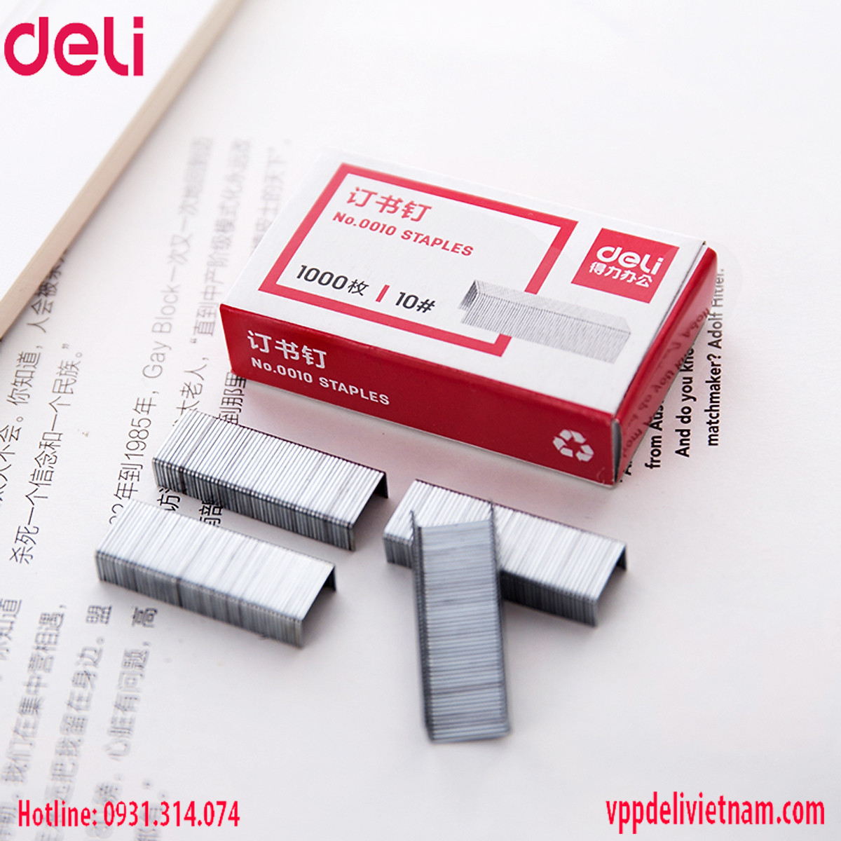 Kim bấm Deli E0010N - số 10 - Ảnh 3
