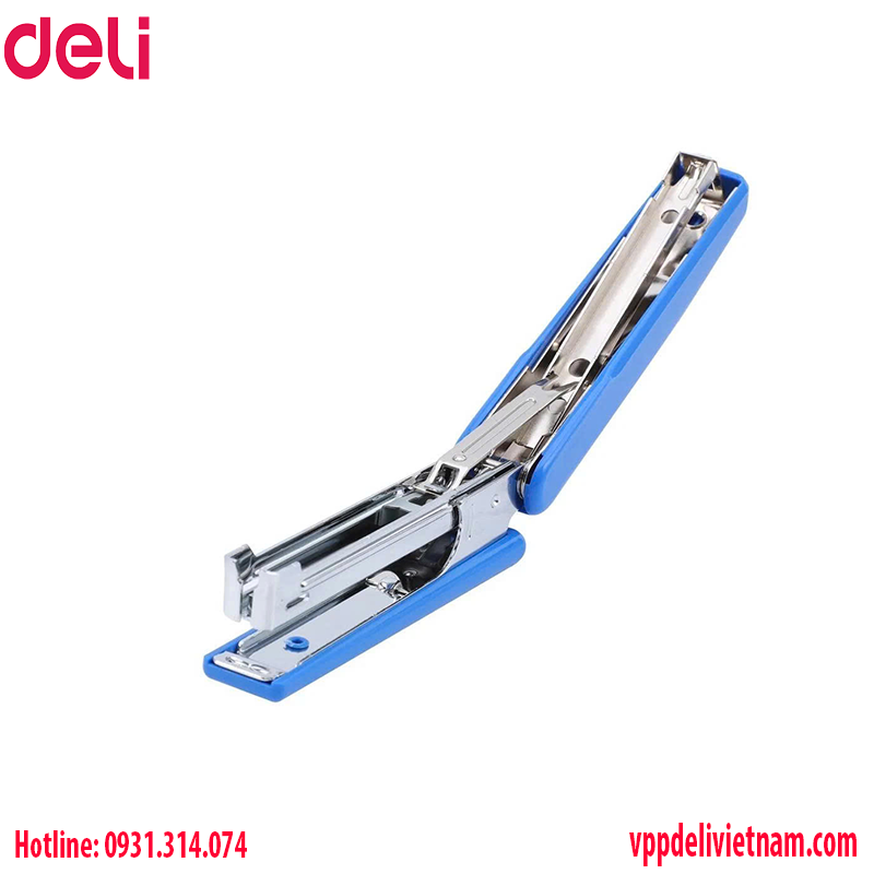 Máy bấm kim số 10 Deli E0221- 15 tờ - Ảnh 4