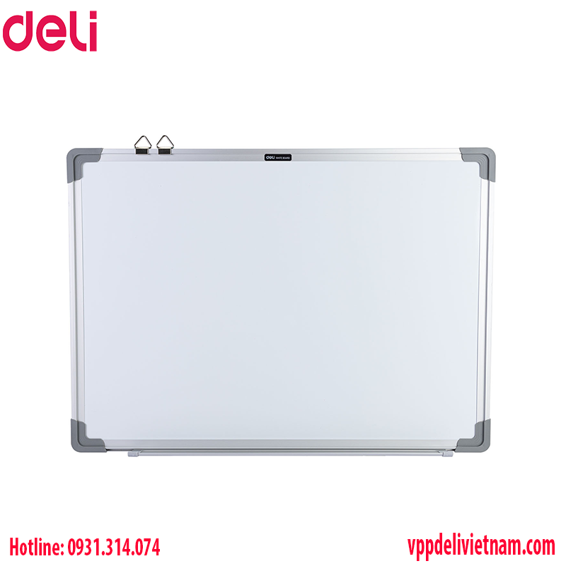 Bảng từ trắng Deli EV29-VN 800×600 mm - Ảnh 2