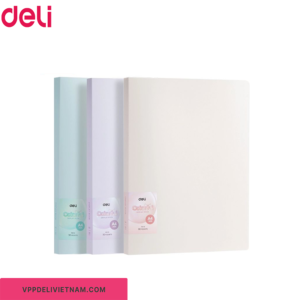 Bìa nhựa 30 lá Deli EF919
