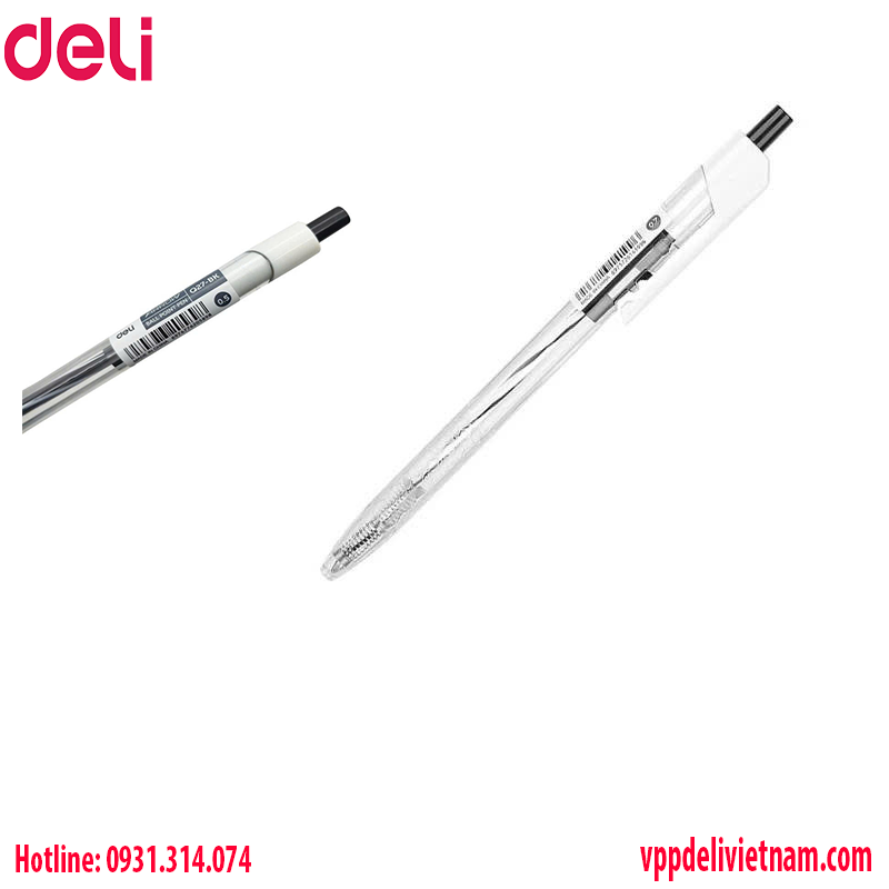 Bút bi Deli giá rẻ 0.5mm CQ27 - Arrow - Ảnh 2