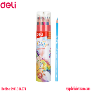 Bút chì màu 24 màu Deli-EC00327