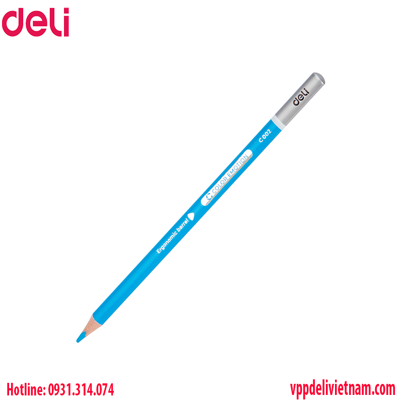 Bút chì màu 36 màu Deli-EC00235 hộp sắt - Ảnh 4