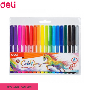 Bút màu dạ nước Deli EC10013 18 màu