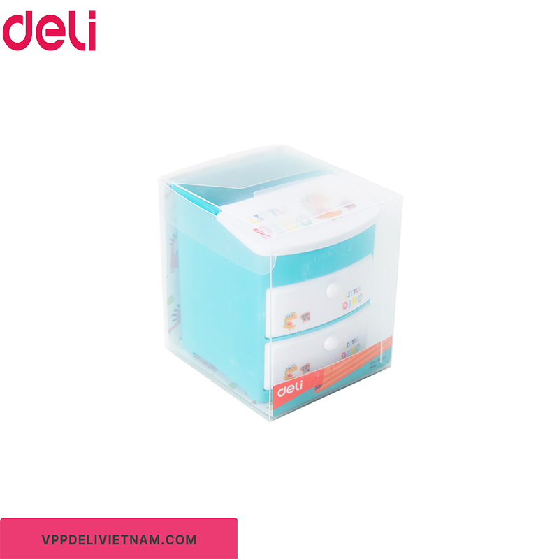 Hộp cắm bút nhựa Deli E9136 - Ảnh 3