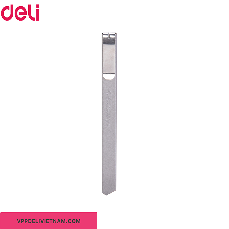 Dao rọc giấy nhỏ thân inox Deli 2053 – Lưỡi 9mm - Ảnh 4