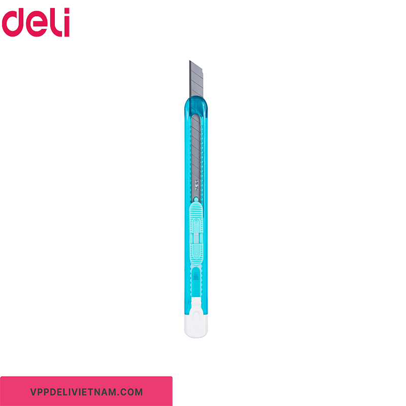 Dao rọc giấy thân nhựa Deli 2054 – Lưỡi 9mm - Ảnh 2