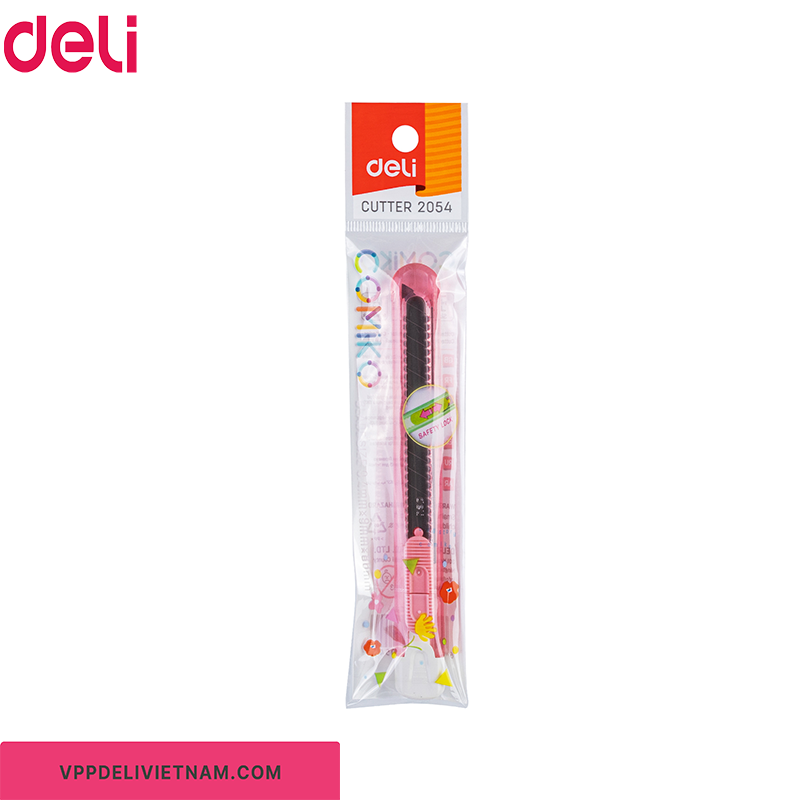 Dao rọc giấy thân nhựa Deli 2054 – Lưỡi 9mm - Ảnh 6