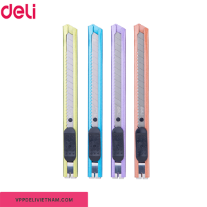 Dao rọc giấy nhỏ Deli 2066 – Lưỡi 9mm