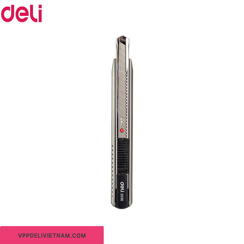 Dao rọc giấy Deli E2036 – Lưỡi dao 9mm - Ảnh 2