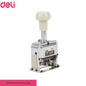 Dấu nhảy tự động 10 số Deli E7510