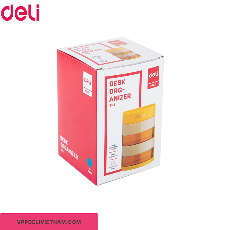 Hộp cắm bút nhựa Deli E904 - Ảnh 2