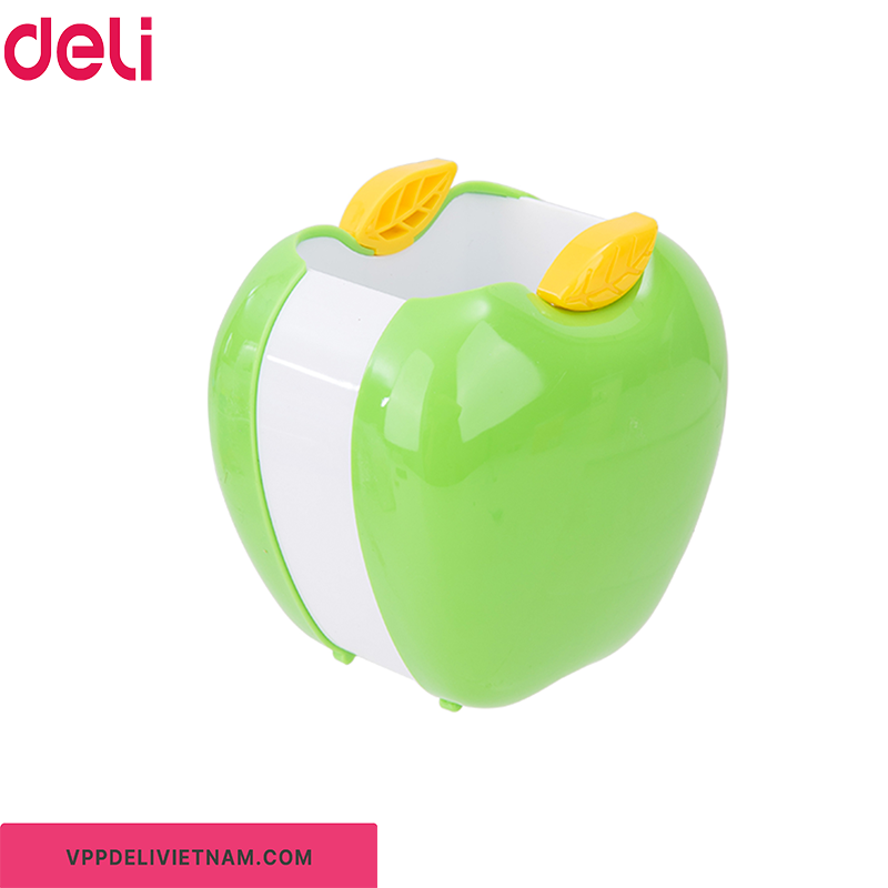 Hộp cắm bút nhựa hình quả táo Deli E9139 - Ảnh 5