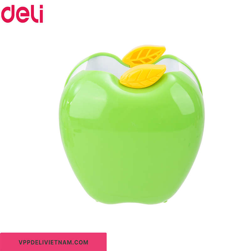 Hộp cắm bút nhựa hình quả táo Deli E9139